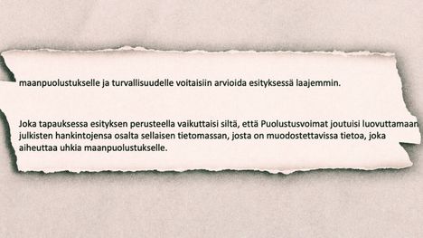Viranomaiset ilmoittavat hallituksen aikovan säätää lain, joka voisi aiheuttaa turvallisuusriskejä. 5
