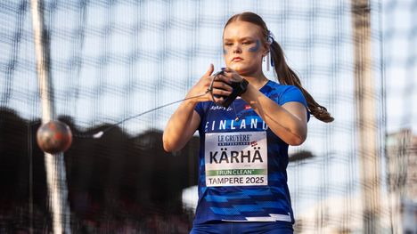 Yleisurheilu: Pinja Kärhä vauhdikkaassa ennätystahtissa 1