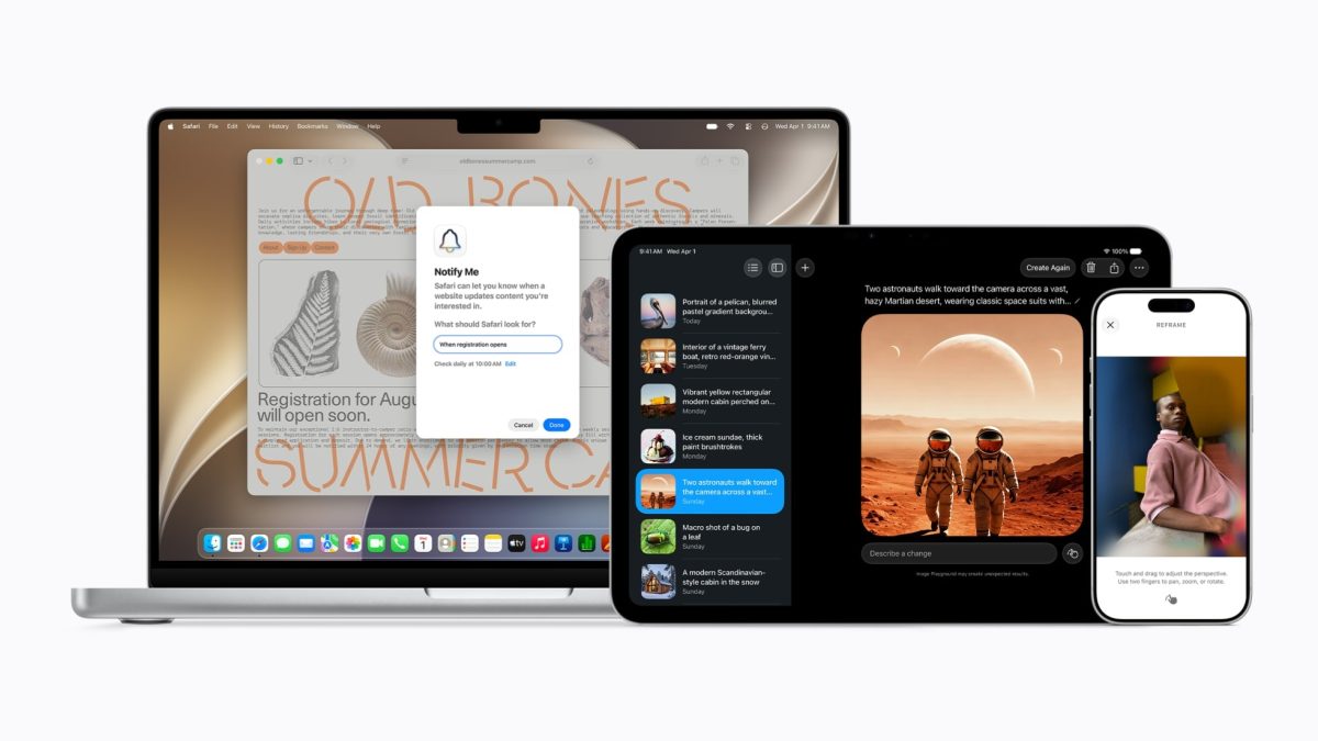 Apple Intelligence saa merkittävän päivityksen – uusi kuvankäsittelytapa ja muita ominaisuuksia tulossa 27-käyttöjärjestelmäversioissa. 2 Apple Intelligence saa merkittävän päivityksen – uusi kuvankäsittelytapa ja muita ominaisuuksia tulossa 27-käyttöjärjestelmäversioissa. 1