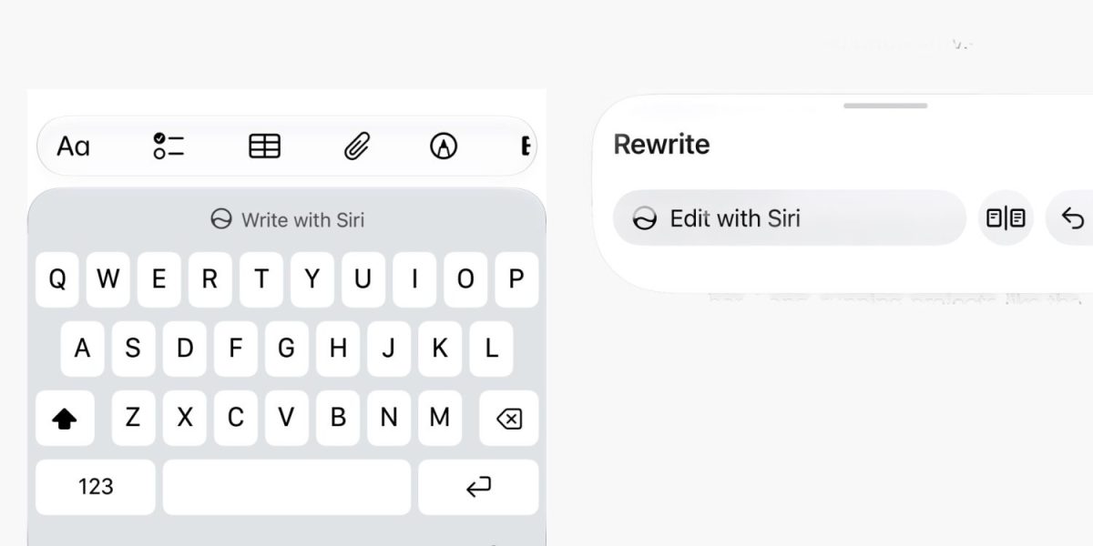 Apple julkaisi toiset beetaversiot iOS 27:stä sekä muista tulevista käyttöjärjestelmistä – mukana tekstin luonti- ja muokkaustoiminto Write with Siri. 2 Apple julkaisi toiset beetaversiot iOS 27:stä sekä muista tulevista käyttöjärjestelmistä – mukana tekstin luonti- ja muokkaustoiminto Write with Siri. 1