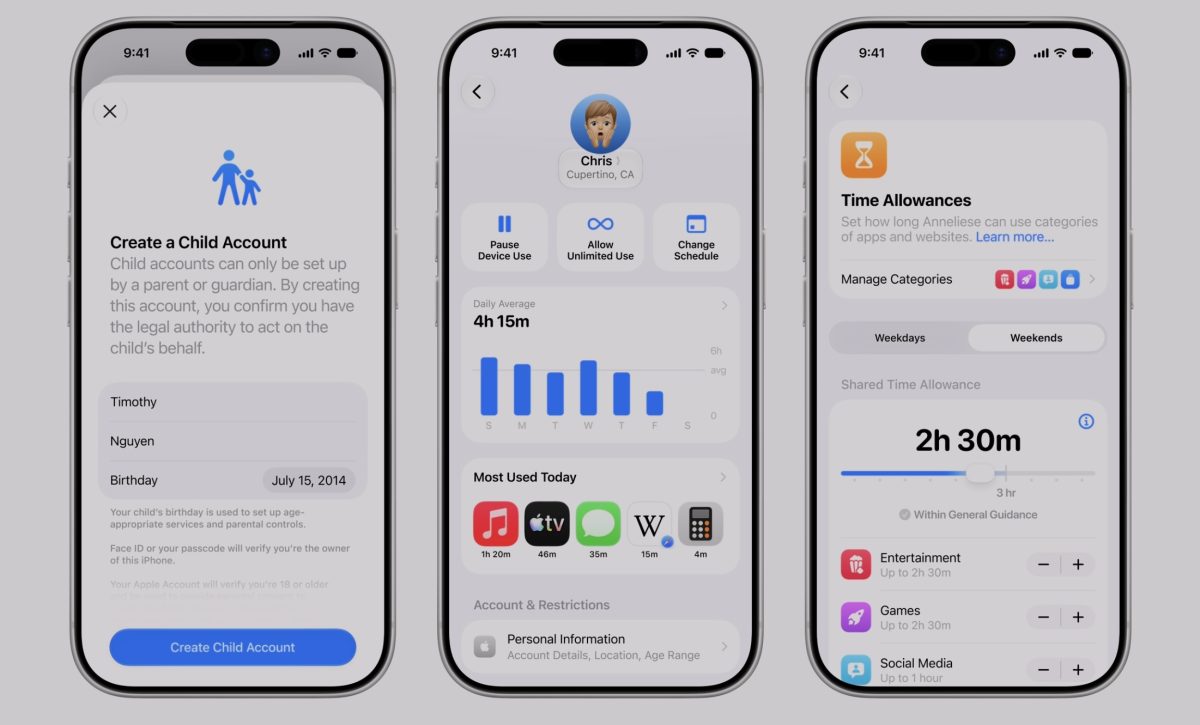 Apple päivittää lasten turvallisuusominaisuuksiaan – iOS 27 esittelee myös parannetun Ruutuaika-toiminnon. 1