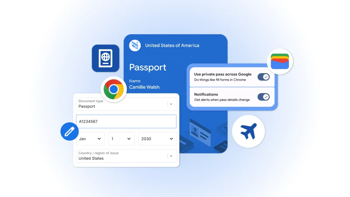 Chrome laajentaa automaattista tietojen täyttämistä – yhteistyö Google Walletin kanssa syvenee. 1
