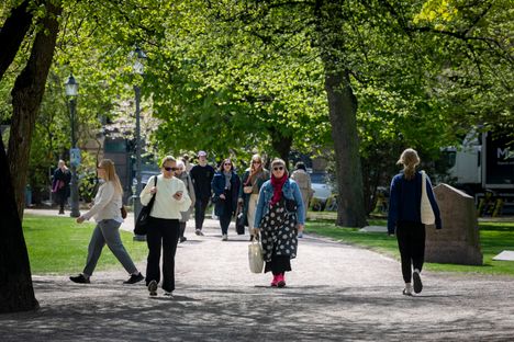 Helsingissä lämpötilat korkeammat kuin 182 vuoteen 1