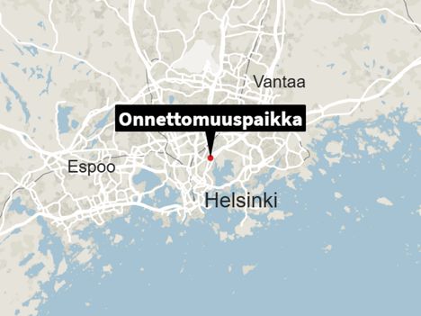 Kaksi henkilöä menehtyi traagisessa onnettomuudessa Helsingissä. 3