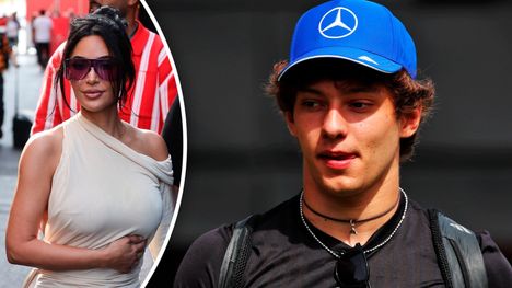 Kimi Antonelli vastasi Kim Kardashianin pyyhekohuun älykkäästi. 1