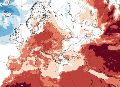 Kuva osoittaa, miten Suomi erottuu muista Euroopan maista. 1