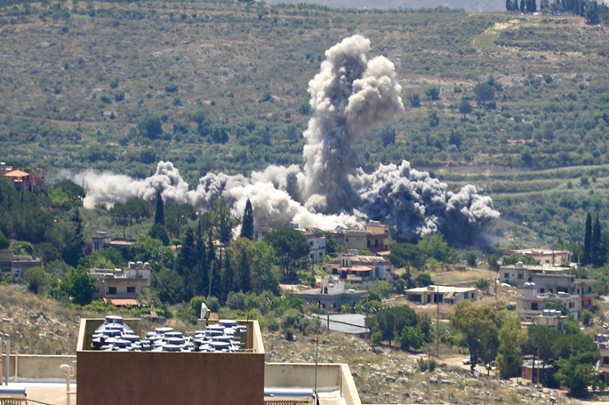 Kymmenen kuollut Israelin iskuissa Libanonissa 2 Kymmenen kuollut Israelin iskuissa Libanonissa 1