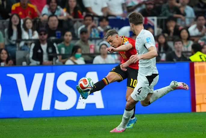 Leandro Trossardin kahden maalin myötä Belgia voitti Uuden-Seelannin selvästi 5-1. 1