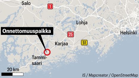 Neljä henkilöä osalistui liikenneonnettomuuteen Raaseporissa. 2 Neljä henkilöä osalistui liikenneonnettomuuteen Raaseporissa. 1