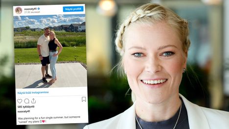 Noora Räty: uusi kumppani 2 Noora Räty: uusi kumppani 1