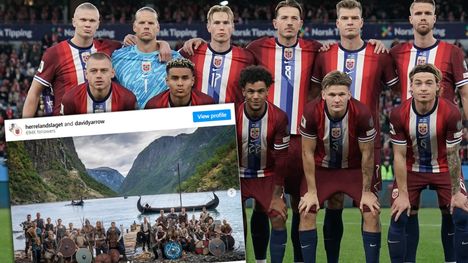 Norjan maajoukkueen Instagram-postaus herättää ihastusta 2 Norjan maajoukkueen Instagram-postaus herättää ihastusta 1