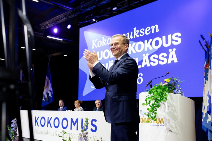 Orpo valittiin uudelleen Kokoomuksen puheenjohtajaksi 2 Orpo valittiin uudelleen Kokoomuksen puheenjohtajaksi 1