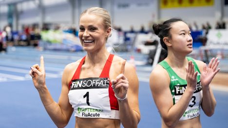 Paavo Nurmi Games PNG: Lotta Harala kohtaa Saara Keskitalon pika-aidoissa 1