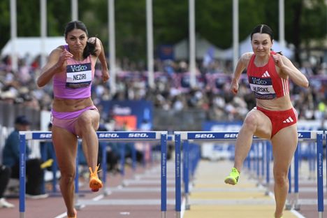 Paavo Nurmi Games PNG: Lotta Harala kohtaa Saara Keskitalon pika-aidoissa 5