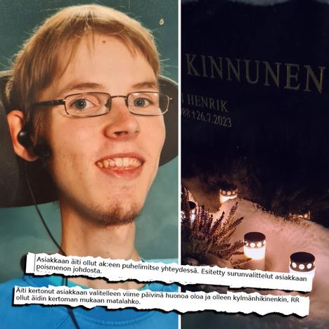 Palvelukodin hoiva-avustaja teki vakavan virheen – Lauri menehtyi pelkäämällään tavalla. 1