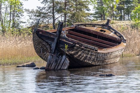 Saimaalla havaittiin poikkeuksellinen ilmiö kuivuuden seurauksena. 1