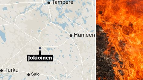 Sikala syttyi tuleen Jokioisilla – 800 sikaa menehtynyt 1