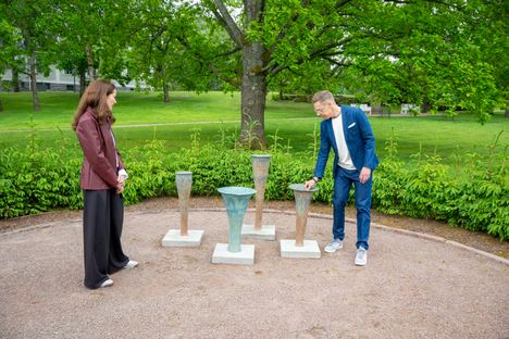 Stubbit avasivat uuden näyttelyn Kultarannassa. 5