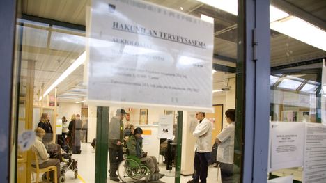 Terveysasema ei enää kutsu potilaita nimeltä vastaanotolle. 1