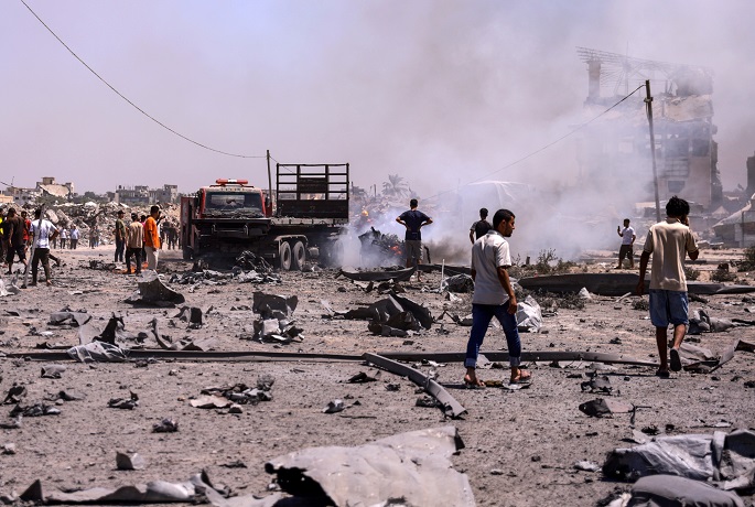 Kolme palestiinalaista kuoli Israelin ilmaiskuihin Gazassa 1