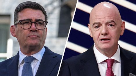 Andy Burnham: Infantino on väärä mies johtamaan Fifaa 2 Andy Burnham: Infantino on väärä mies johtamaan Fifaa 1