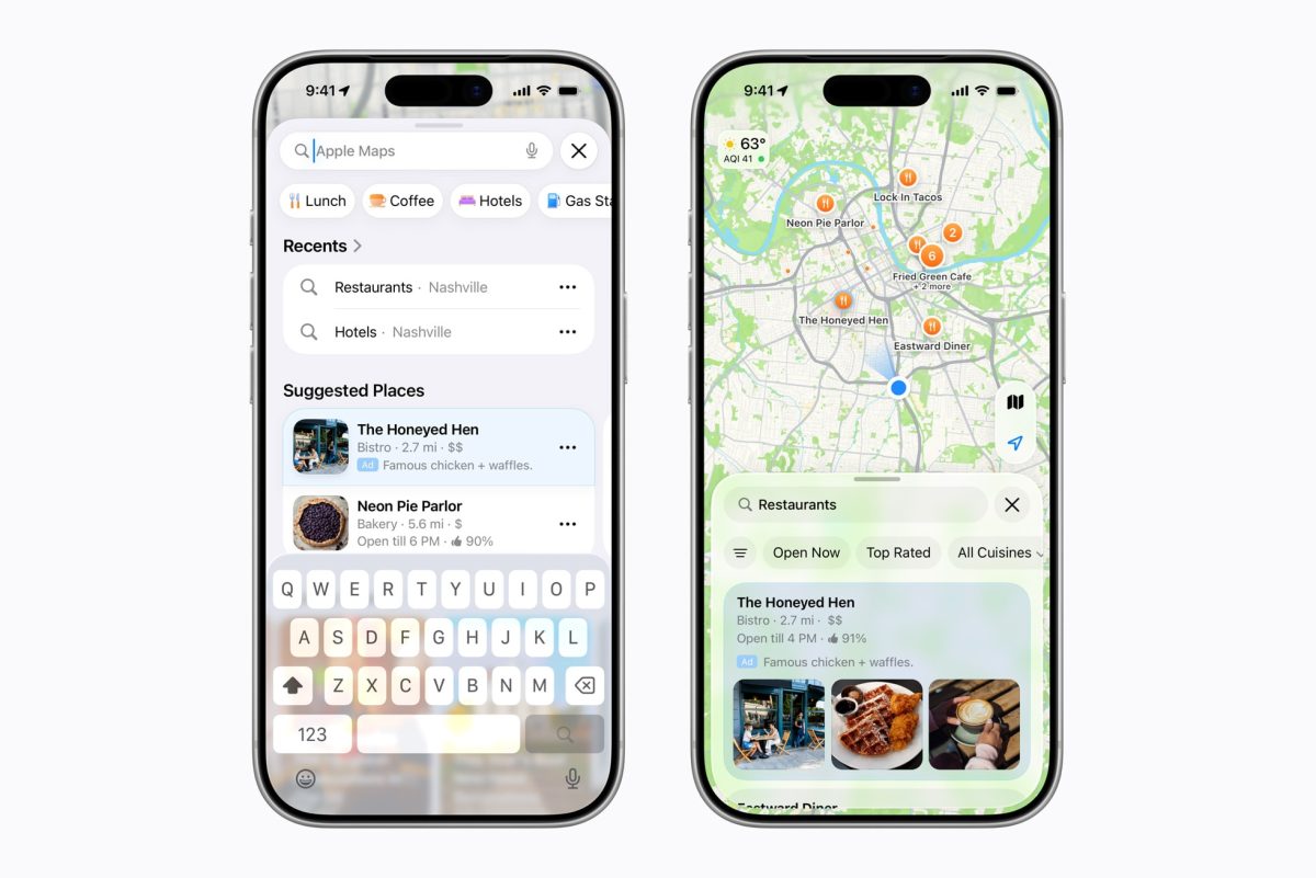 Apple aloitti mainosten tuomisen osaksi Kartat-sovellustaan 1