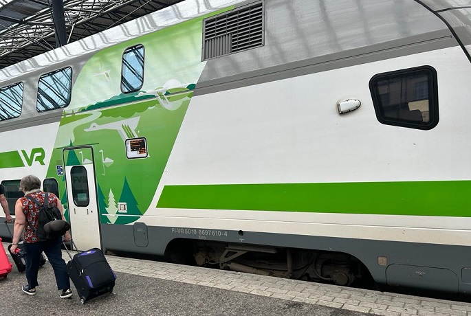 Vauva syntyi junassa Helsingistä Vaasaan matkalla 1