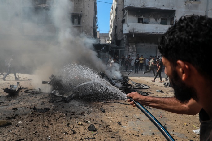 Kolme palestiinalaista kuoli Israelin ilmaiskussa Gazan kaupungissa 1