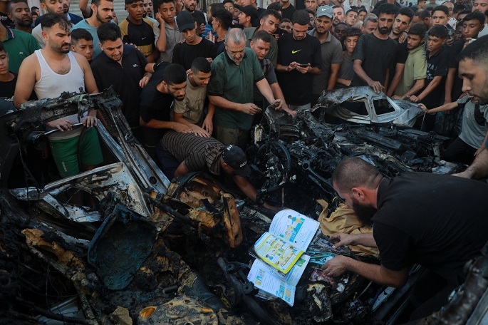 Israelin tulitus surmasi neljä palestiinalaista Gazan kaistalla 2 Israelin tulitus surmasi neljä palestiinalaista Gazan kaistalla 1