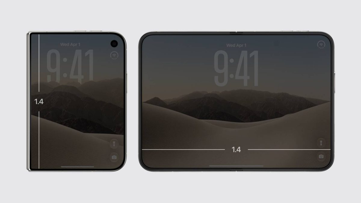Apple julkisti ensimmäisen taittuvan puhelimensa – tällainen on iPhone Duo 7