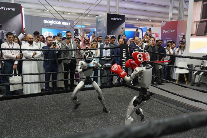 Kiinalaiset robotit loistivat LEAP 2026 -tapahtumassa Saudi-Arabiassa 1