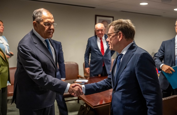Saksan ja Venäjän ulkoministerit tapaavat New Yorkissa 2 Saksan ja Venäjän ulkoministerit tapaavat New Yorkissa 1