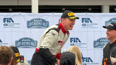 Jari-Matti Latvala ja Janni Hussi voittivat historic-autojen EM-sarjan Lahdessa 3