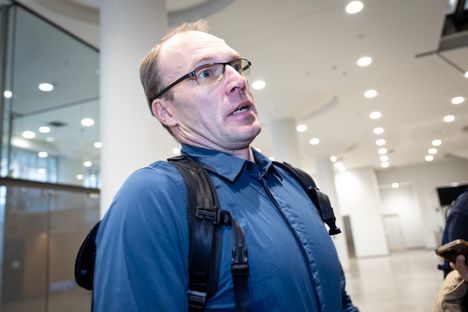 Jari-Matti Latvala kertoi oikeustalolla, mikä häntä pelottaa eniten oikeudenkäynnissä. Kuva: Paula Kaskimaa / IS