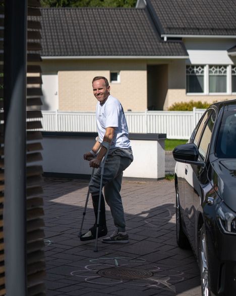 Ministeri Poutala pääsi sairaalasta kotiin 5