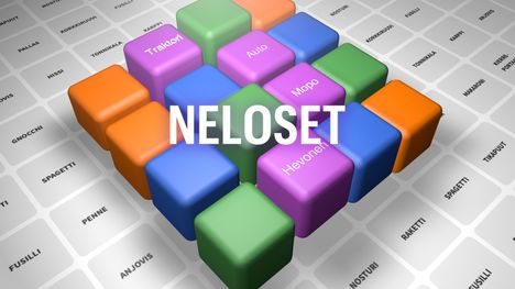 Mitkä sanat kuuluvat yhteen? Ratkaise Neloset-sanapeli 2 Mitkä sanat kuuluvat yhteen? Ratkaise Neloset-sanapeli 1