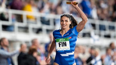 Nooralotta Neziri, 33, on juoksija. Kuva: Jussi Eskola
