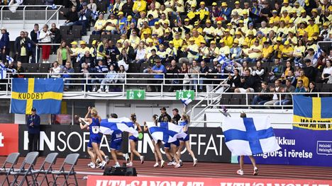 Ruotsin tähtiurheilijalle lyötiin Olympiastadionilla pullo käteen – ”Hyi helvetti” 2 Ruotsin tähtiurheilijalle lyötiin Olympiastadionilla pullo käteen – ”Hyi helvetti” 1