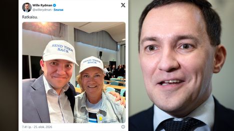 Wille Rydmanilla uusi kohulippis – kokoomuksessa pöyristyttiin 2 Wille Rydmanilla uusi kohulippis – kokoomuksessa pöyristyttiin 1