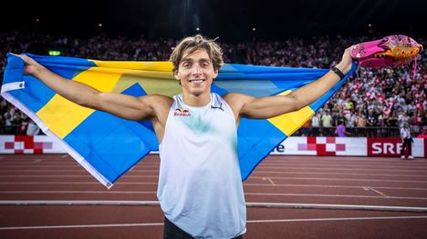 Armand Duplantis taisteli voitosta Timanttiliigassa Zürichissä 1