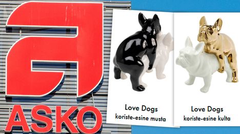 Askon Love Dogs -koirapatsas jakaa mielipiteitä somessa – ”Paha virhearvio” 2 Askon Love Dogs -koirapatsas jakaa mielipiteitä somessa – ”Paha virhearvio” 1