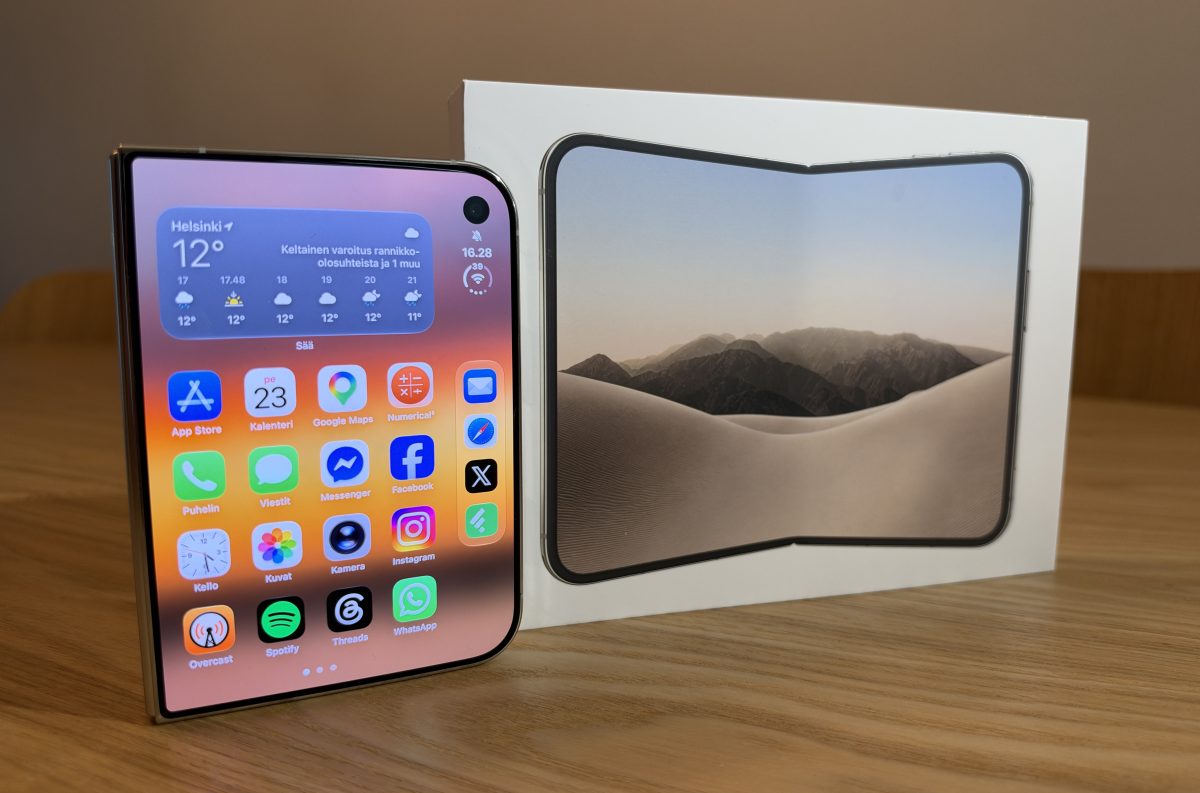 Ensituntumat taittuvasta iPhone Duosta: Applen uutuus on onnistunut mutta vaatii myös uuteen tottumista 2 Ensituntumat taittuvasta iPhone Duosta: Applen uutuus on onnistunut mutta vaatii myös uuteen tottumista 1