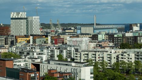 Jätkäsaari sijaitsee eteläisessä Helsingissä meren äärellä. Kuva: Pete Aarre-Ahtio / IS