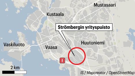 Mies kuoli työtapaturmassa Vaasassa – putosi kymmenen metriä 2 Mies kuoli työtapaturmassa Vaasassa – putosi kymmenen metriä 1