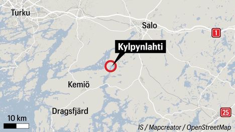 Keski-ikäinen kalastaja löytyi kuolleena Kemiönsaaressa 2 Keski-ikäinen kalastaja löytyi kuolleena Kemiönsaaressa 1