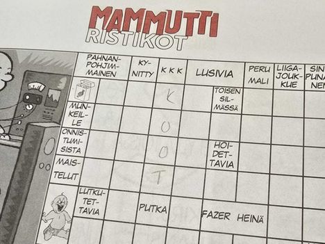 Mammutti-ristikoissa natsiviittauksia – Kesko selvittää tapausta 3