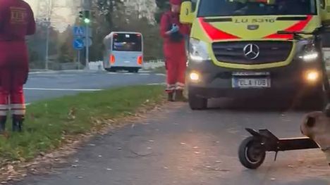 Lapsi jäi skuutin alle Espoon Mankkaalla 2 Lapsi jäi skuutin alle Espoon Mankkaalla 1