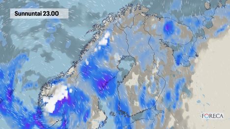 Syysmyräkkä voimistuu sunnuntaina – lounaisrannikolle jopa 18 metrin sekuntituulia 3