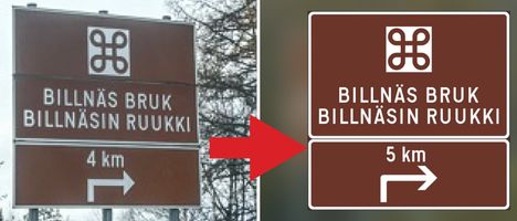 Ruukkikylän yrittäjät joutuivat keskelle erikoista kylttikiistaa 7