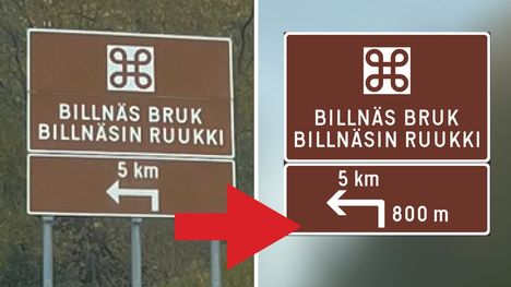 Ruukkikylän yrittäjät joutuivat keskelle erikoista kylttikiistaa 1